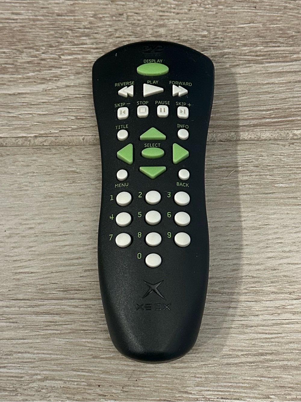 VTG Authentic OEM Microsoft Xbox Original DVD Remote Control Only